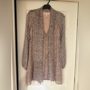 NWOT BCBGeneration Women’s Soft Tie Floral Dress